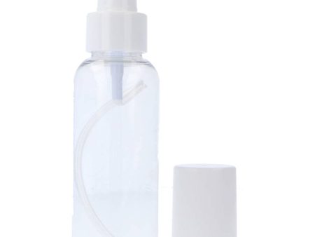 Clear PET Plastic Travel Size Bottle 100ml Serum Pump Lid Discount