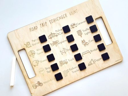 Bandicute Road Trip Scavenger Hunt Board Online Hot Sale