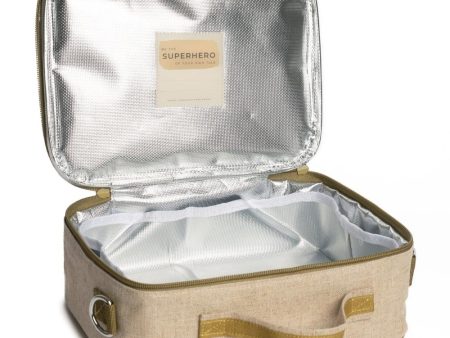 SoYoung Linen Insulated Lunch Box Cheap