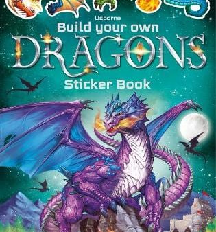 Usborne: Build Your Own Dragons Sticker Book [2019] paperback Supply