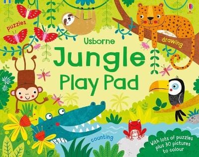 Usborne: Jungle Play Pad [2019] paperback Cheap